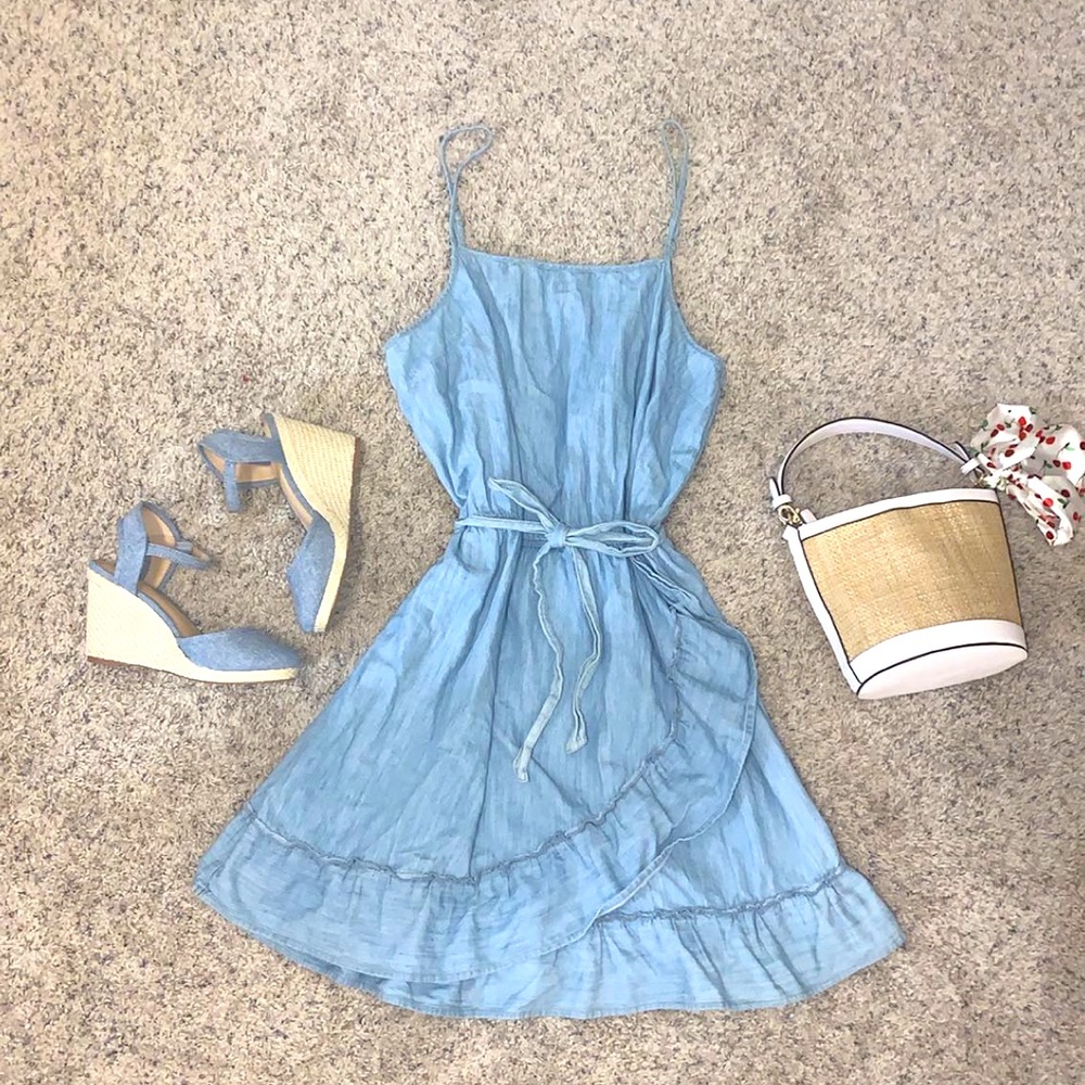 Blue Cotton Dress